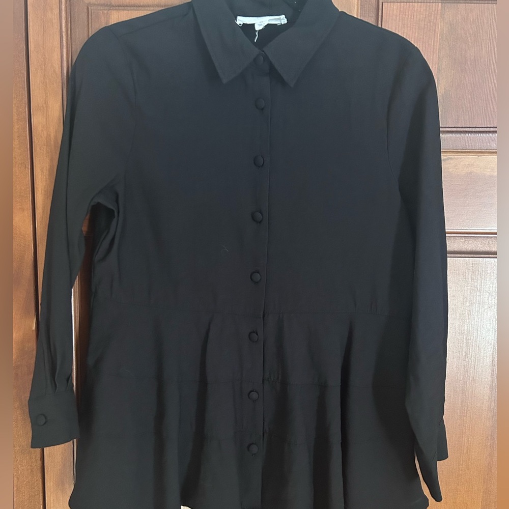 Tuckernuck Pomander Place Blouse Size Medium